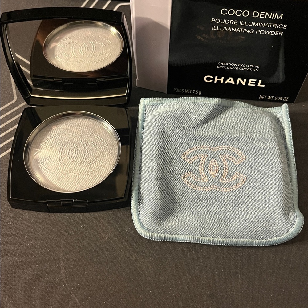 NWT CHANEL 2026 Limited Edition Coco Denim Illuminating Powder